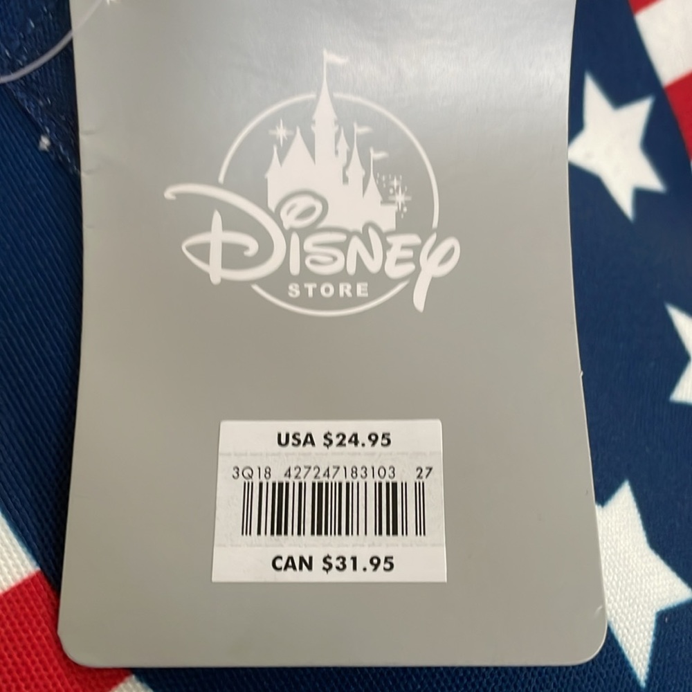 Mickey Mouse Foldable Tote Bag - Americana Collection - Picture 5 of 6